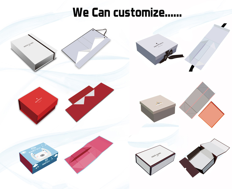 折叠礼品盒包装定制 包装盒型 折叠礼品盒包装定制 包装盒型